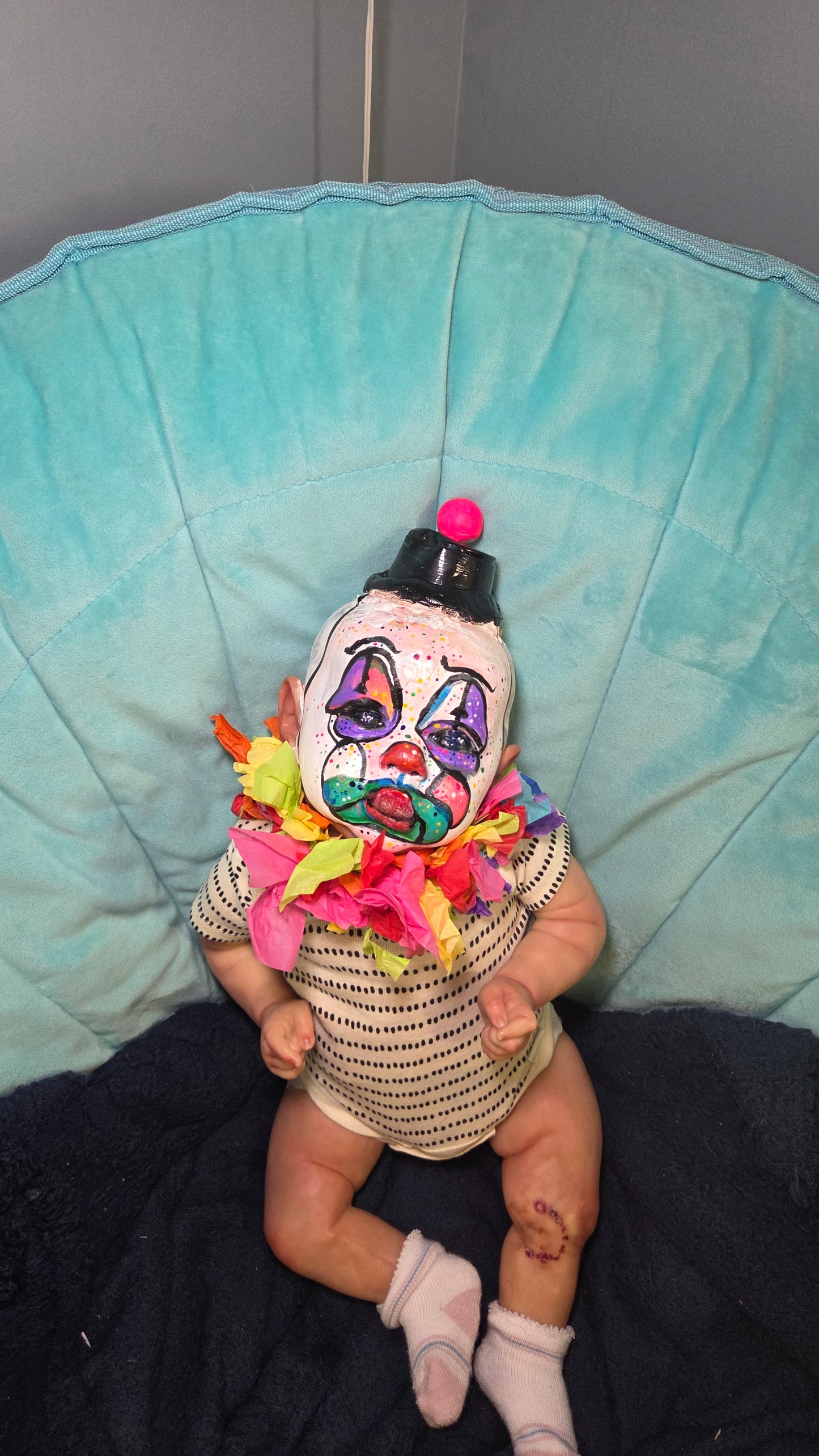 Reborn Baby Cute Clown Saskia
