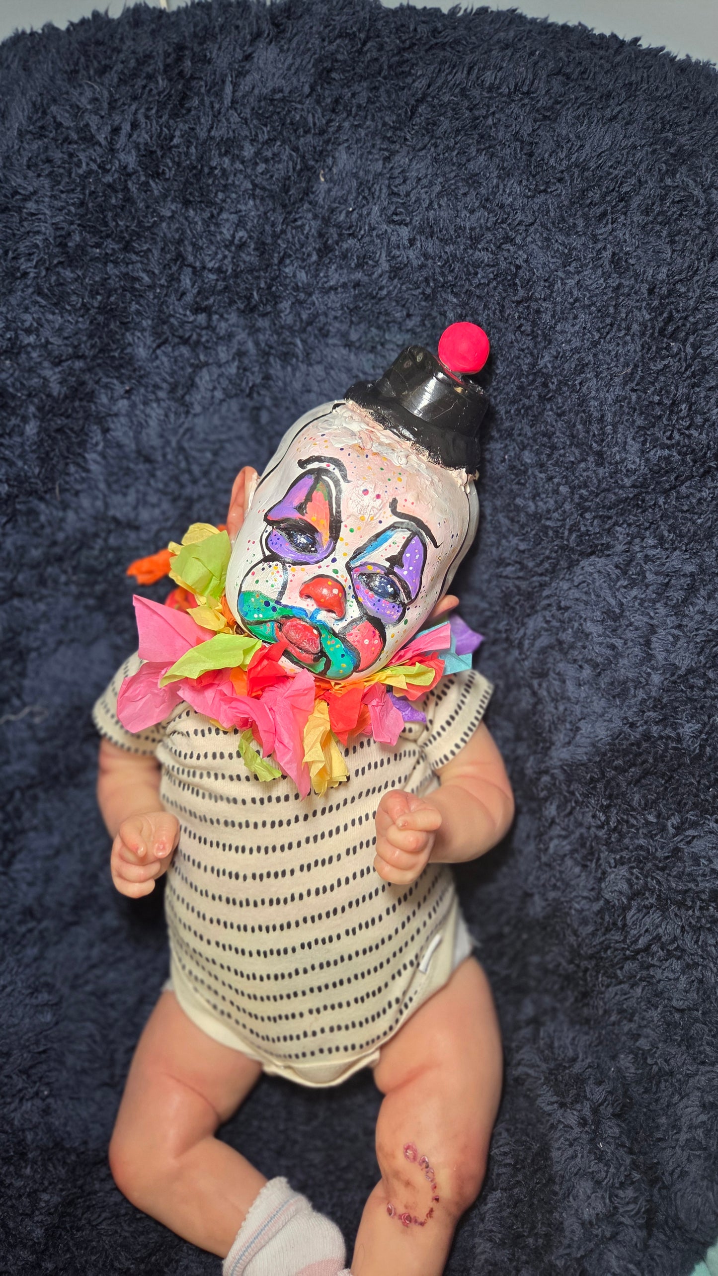 Reborn Baby Cute Clown Saskia