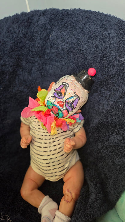 Reborn Baby Cute Clown Saskia