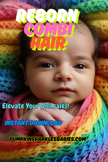 Reborn Tutorial : Creating Combi Hair